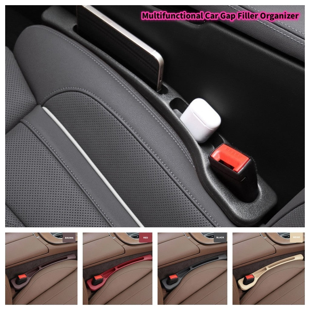 2 PCS Car Seat Gap Filler Organizer with Phone Holder for Car Truck SUV,Between Seat & Console Stop Things from Dropping