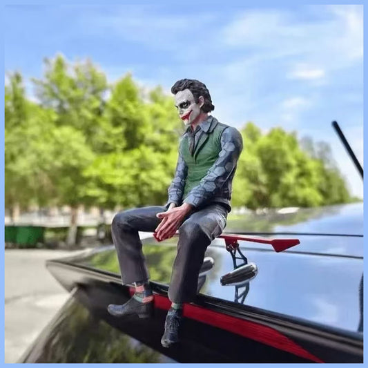 Detective Comics Joker Car Rear Accessories Action Figure Mafex Suicide Squad Joker Harleen Quinzel Supervillain Model Toys Gift