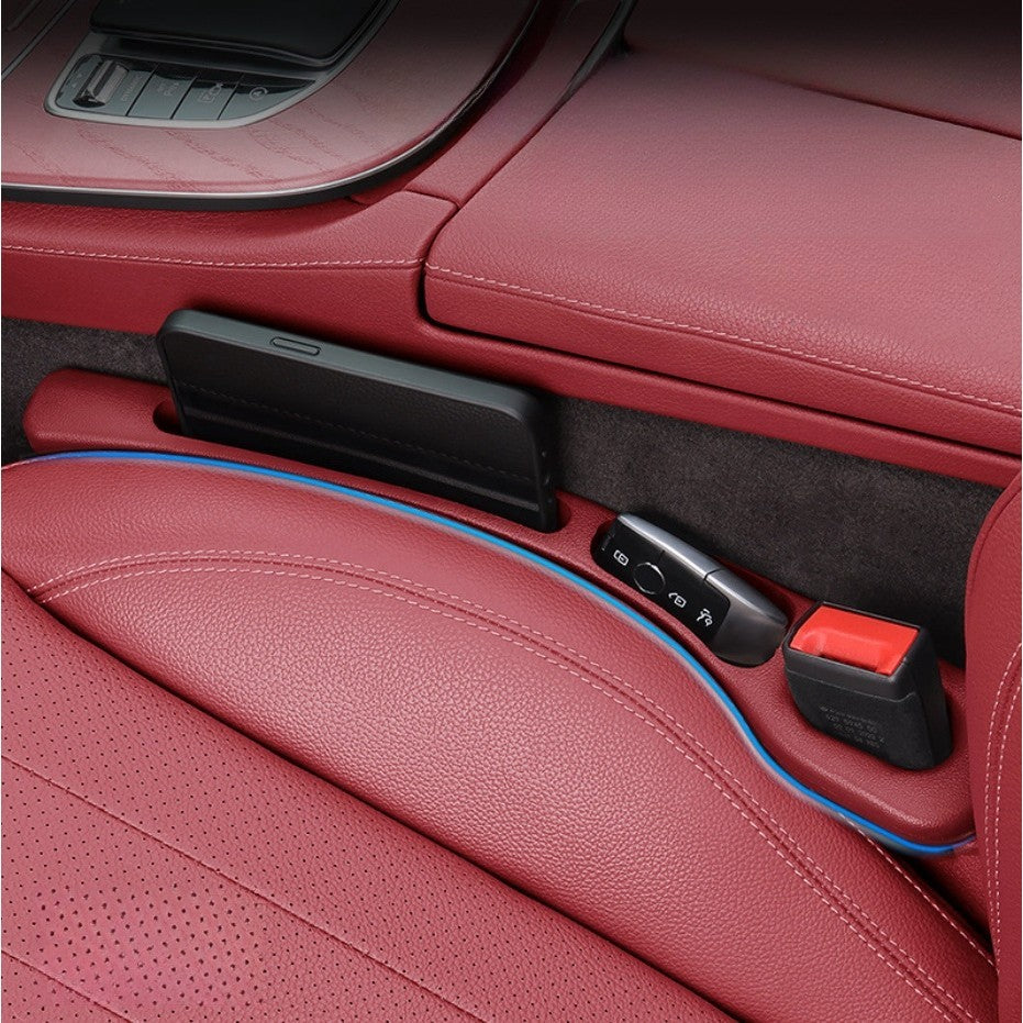 2 PCS Car Seat Gap Filler Organizer with Phone Holder for Car Truck SUV,Between Seat & Console Stop Things from Dropping